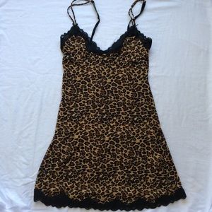 NWOT Leopard print camisole